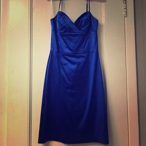 OC by Oleg Cassini Blue Cocktail Dress